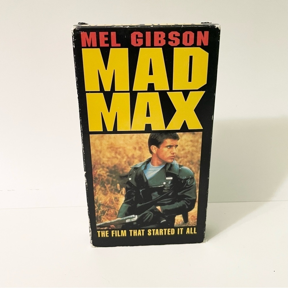 Mad Max VHS Mel Gibson Movie